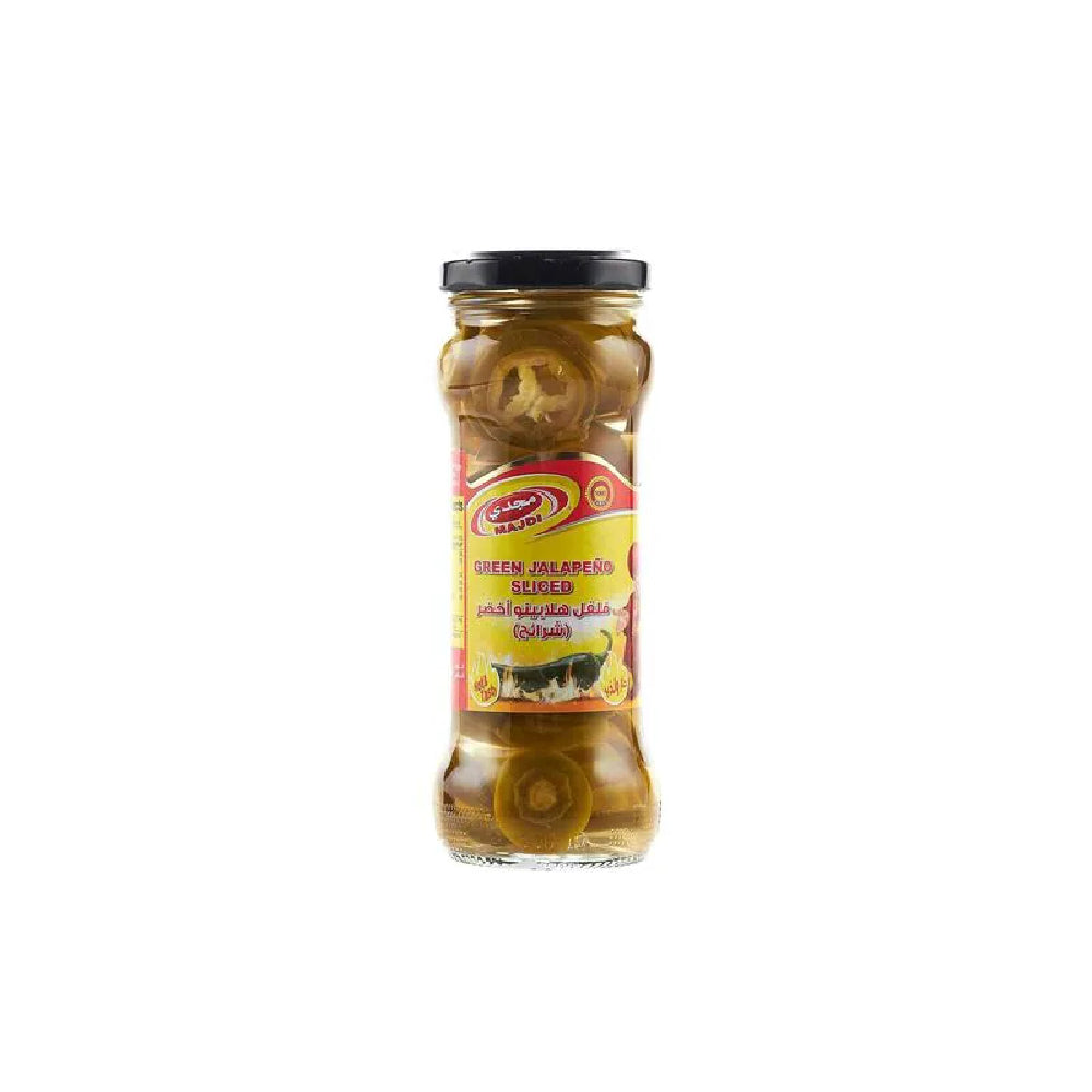 Majdi Green Jalapeno Sliced 235G