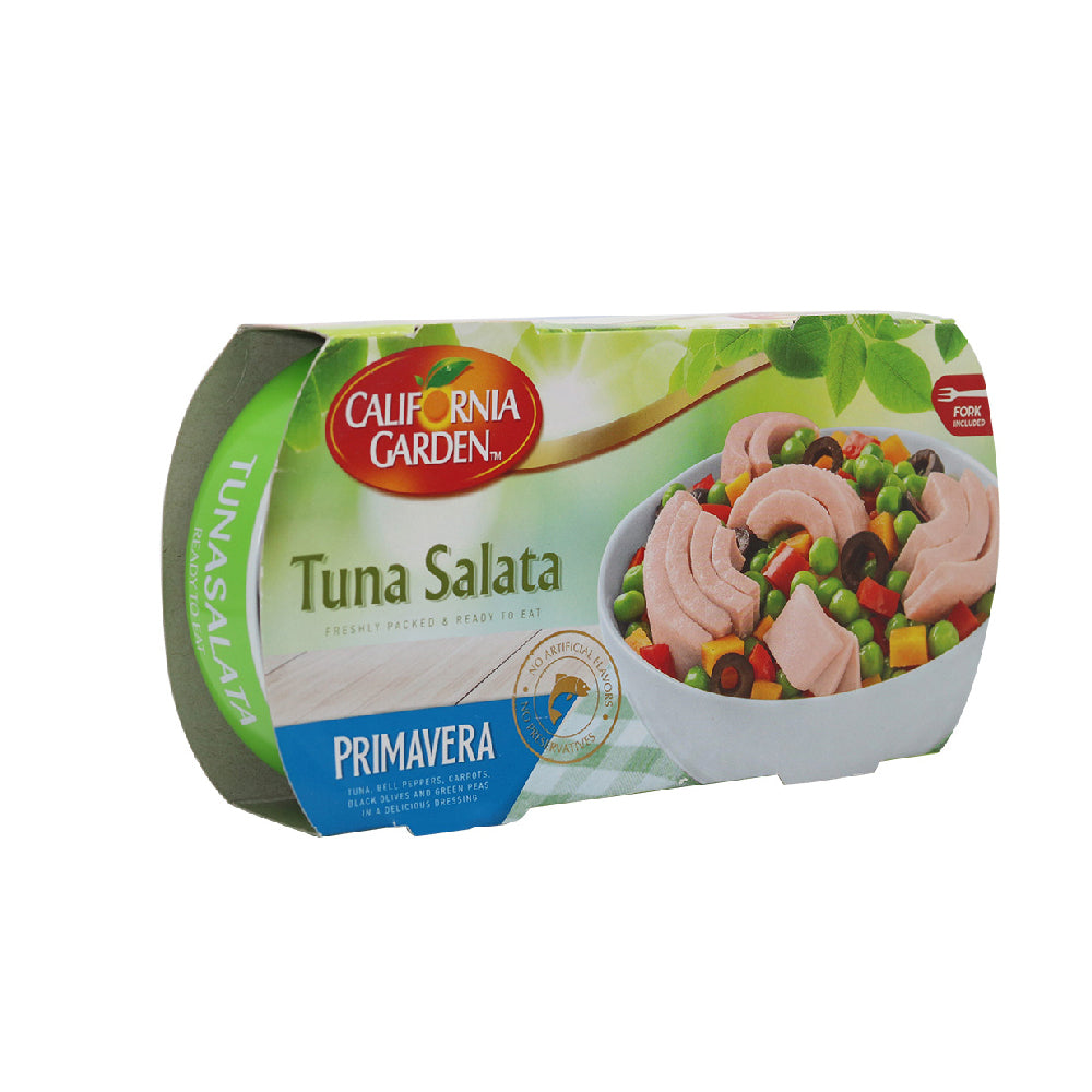 California Garden Tuna Salata Primavra Recipe 2x160gm