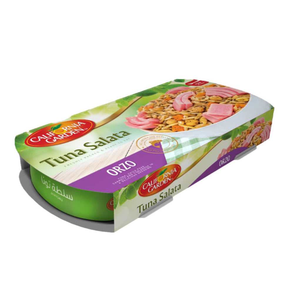 California Garden Tuna Salata Orzo Recipe 2x160gm