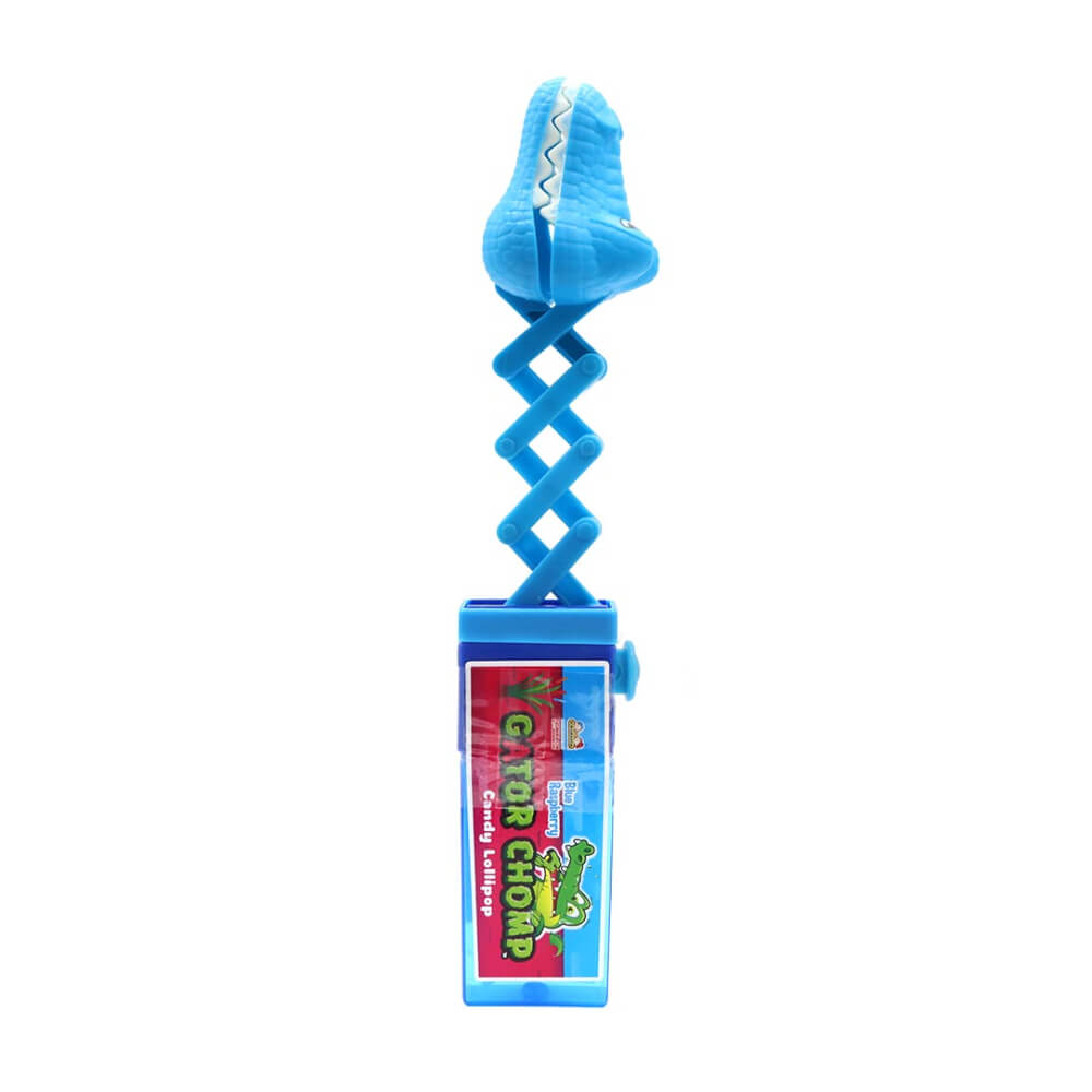 Kidsmania Grab Pop Gator Chomp With Candy Lollipop Toy 17g