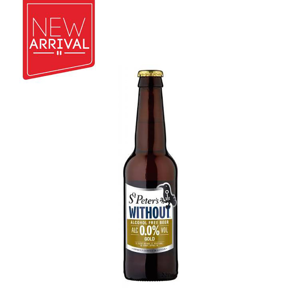St Peter's Non-Alcoholic Beer Gold Blonde 330ml