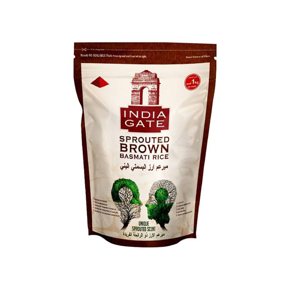India Gate Basmati Rice Brown Sprouted 1kg