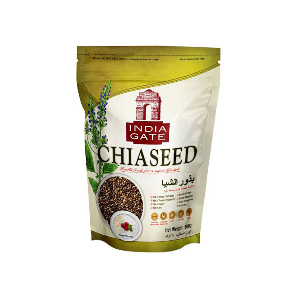India Gate Chia Seed Pouch 300G