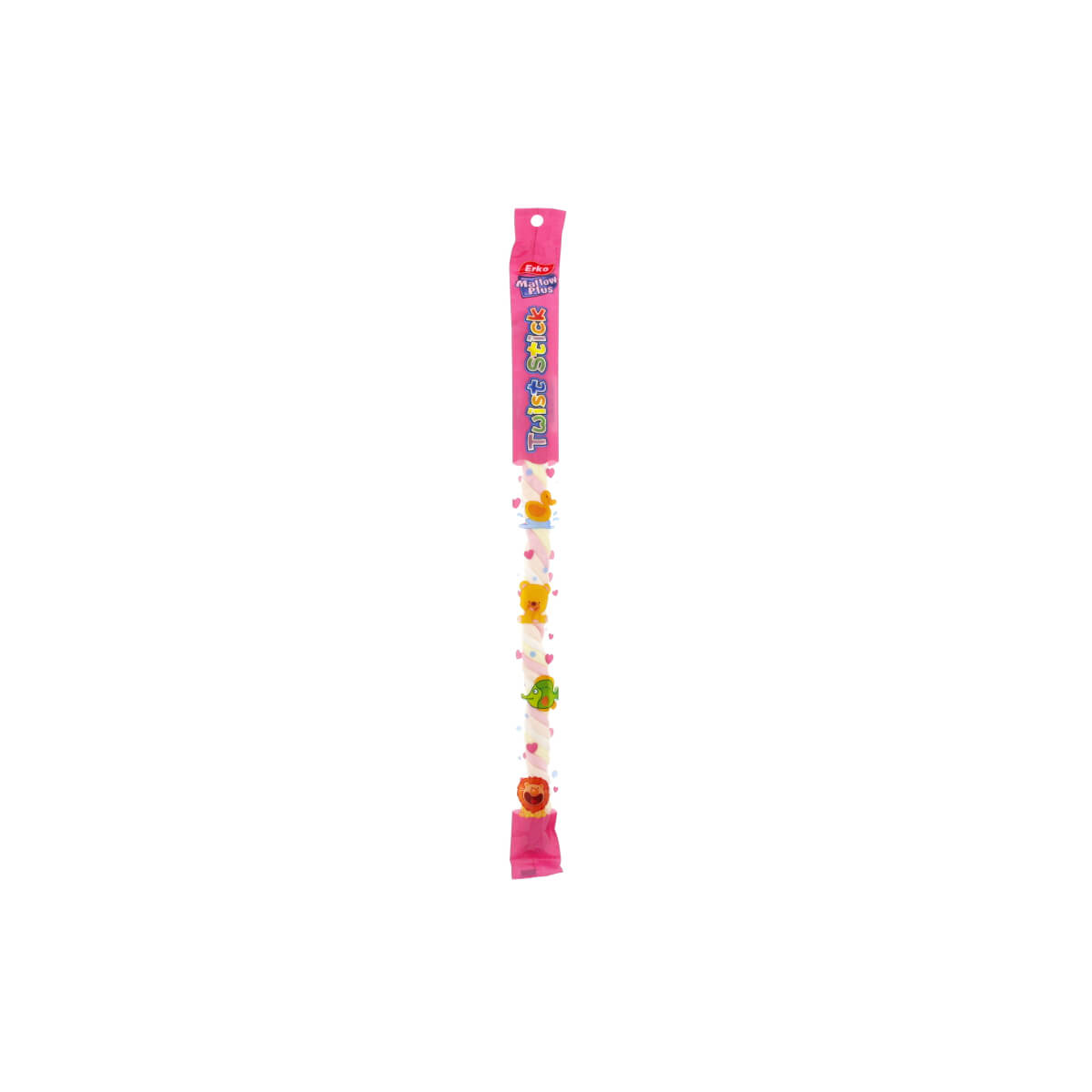 Erko Mallow Plus Twist Stick Marshmallow 22g