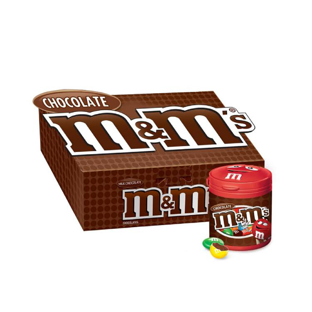 M&M Chocolate Milk Canister 100Gx8's