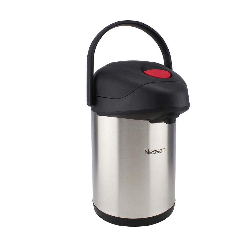 Pump Flask Stainless Steel Body 2.5 Ltr