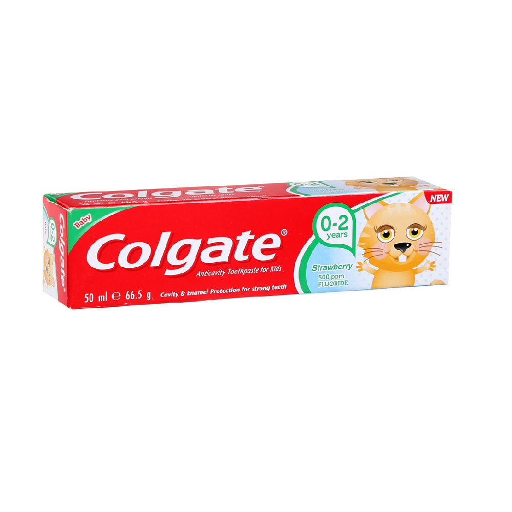 Colgate Kids Toothpaste 0-2Yr Strawberry 50ml