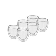Cuisineart Borosilicate Double Wall Glass Cup 80ml 6s Set