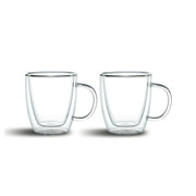 Cuisineart Borosilicate Double Wall Glass Cup 230ml 2s Set