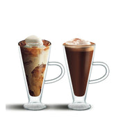Cuisineart Borosilicate Double Wall Glass Cup 350ml 2s Set