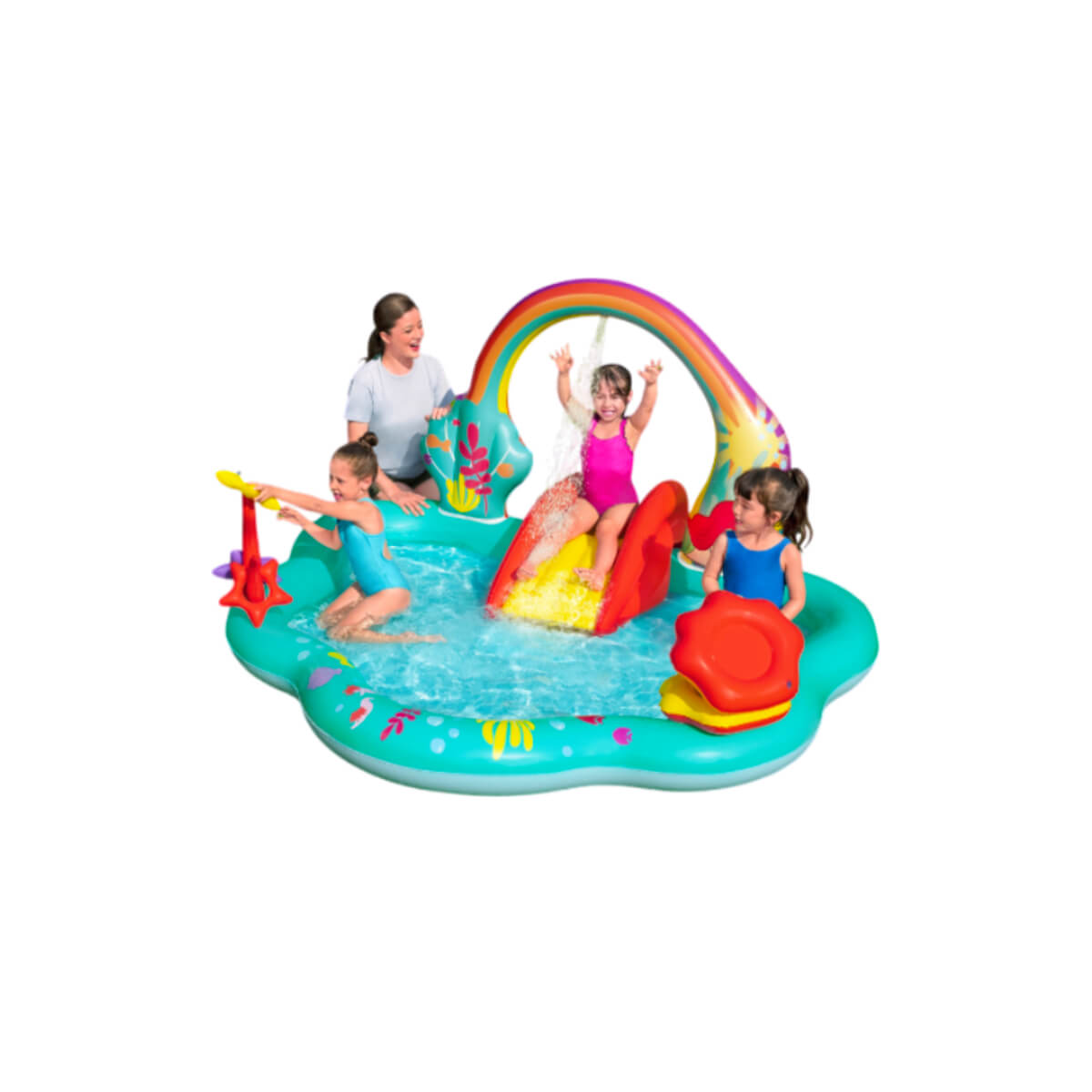 Bestway Little Mermaid Playcenter 221 cm x 193cm x 117cm