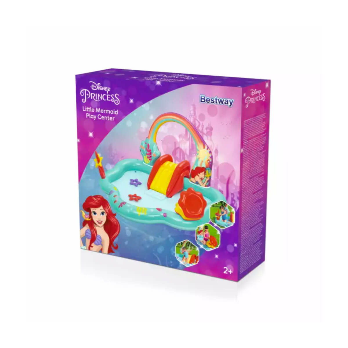 Bestway Little Mermaid Playcenter 221 cm x 193cm x 117cm