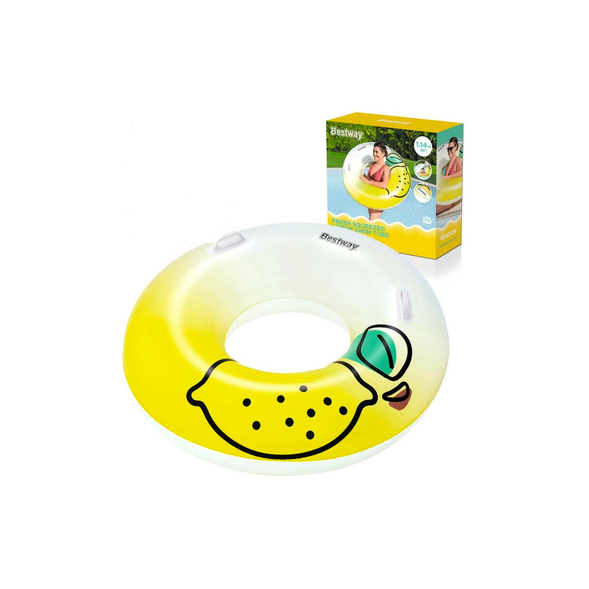 Bestway Swim Ring Lemon Tube 1.14M