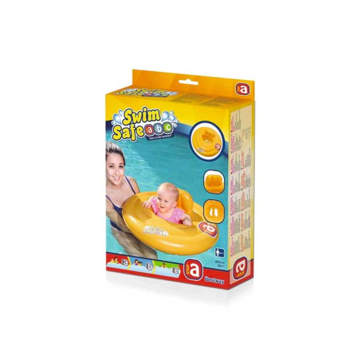 Bestway Swim Safe Baby Seat Triple Ring 69cm