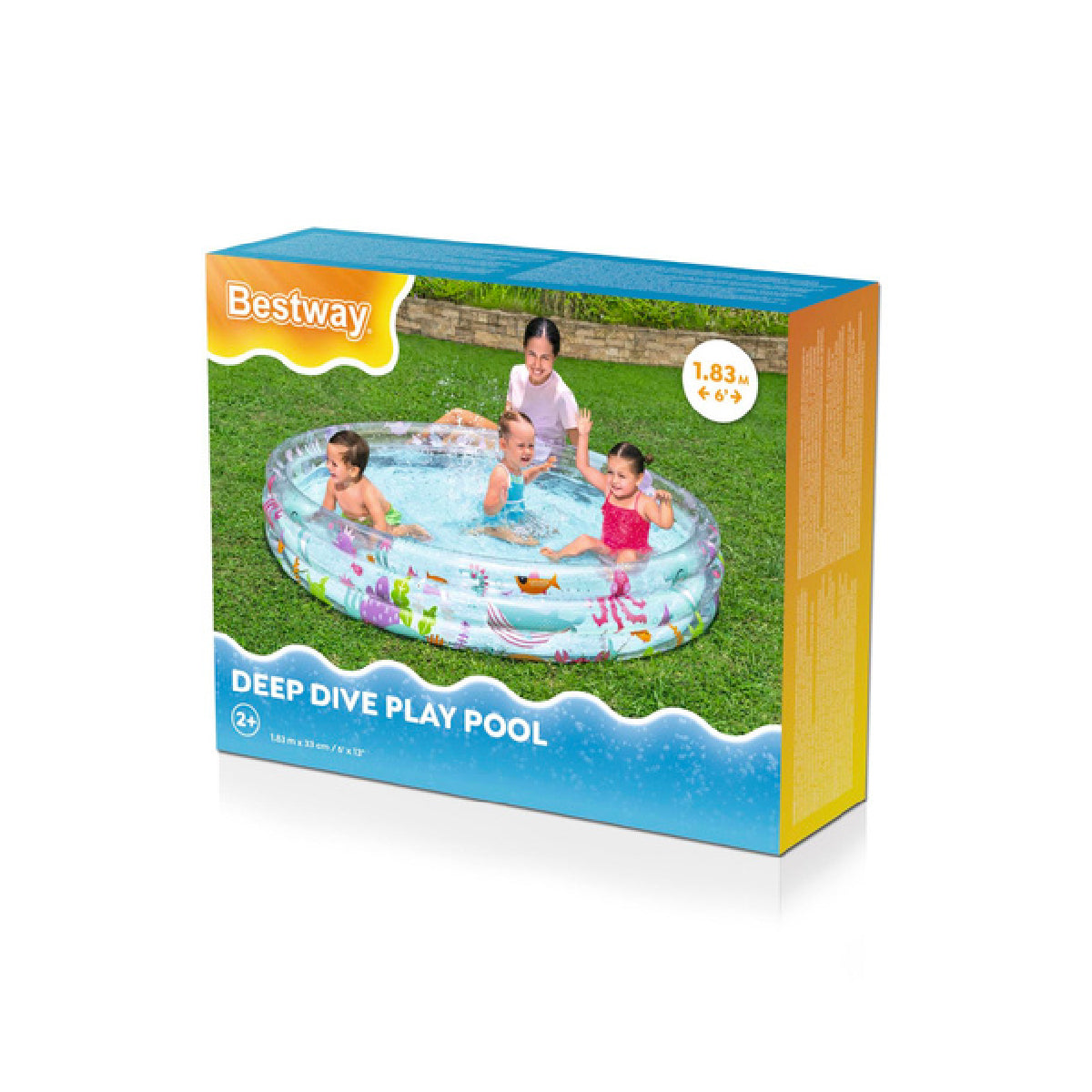 Bestway Pool Deep Dive 3-Ring 183X33 cm