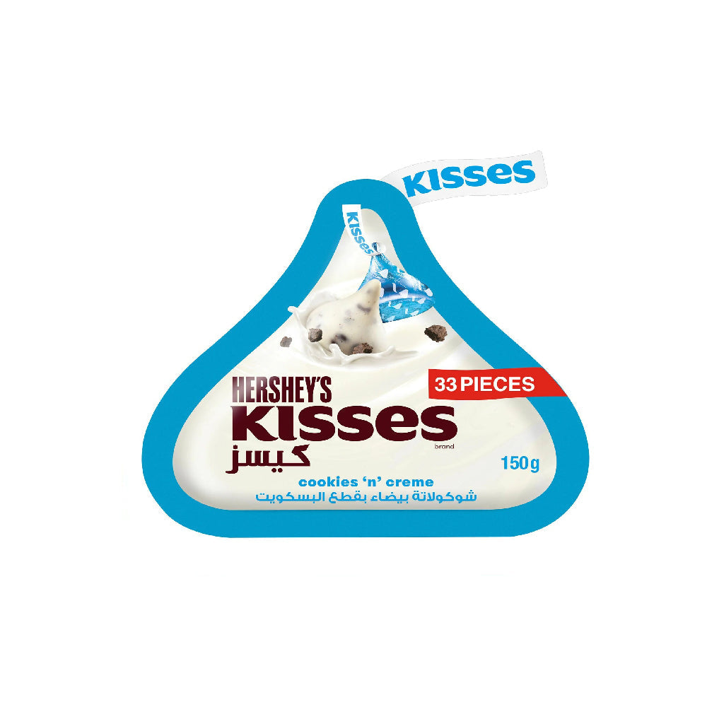 Hershey's Kisses Cookies&Cream Choc 150G