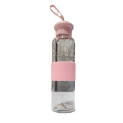Glass Bottle With Silicone Lid 500ml