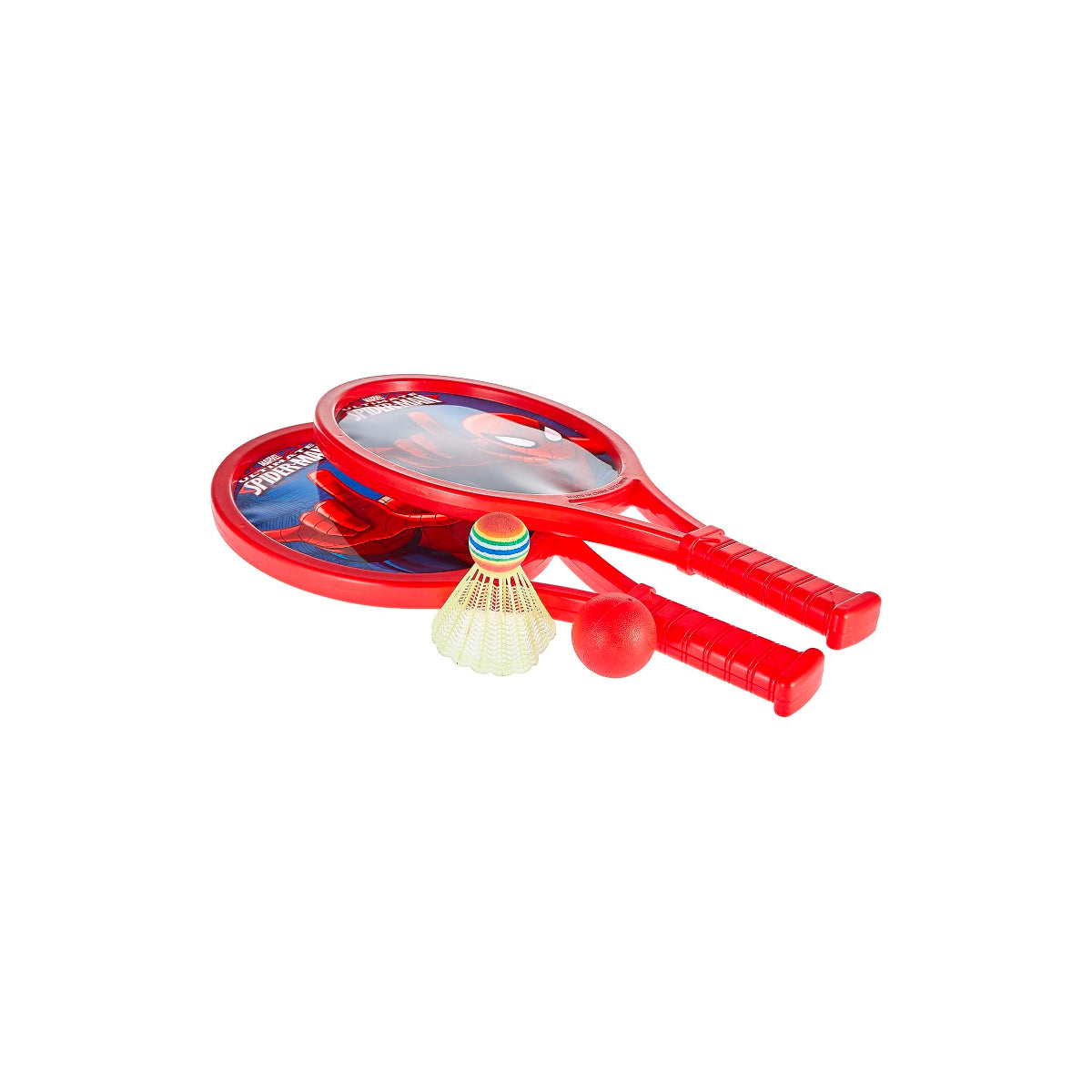 Spiderman 2 Piece Plastic Racket Set