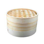 Home Bamboo Steamer 25cm 2 Layers + Cover