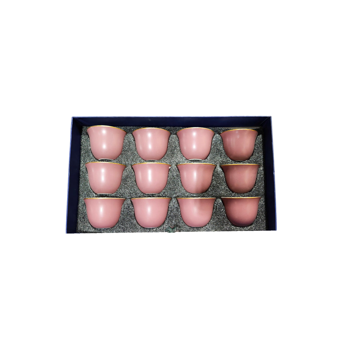 Cawa Cups 75ml Dark Purple Matt 12 Pieces