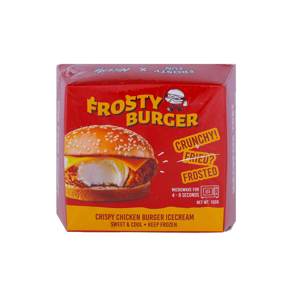 Frosty Burger Crispy Ice cream 100g