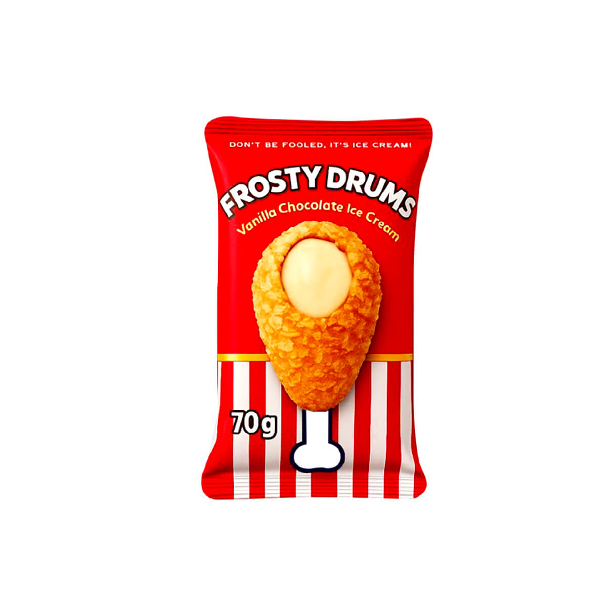 Frosty Drum Ice Cream Vanilla 70gm