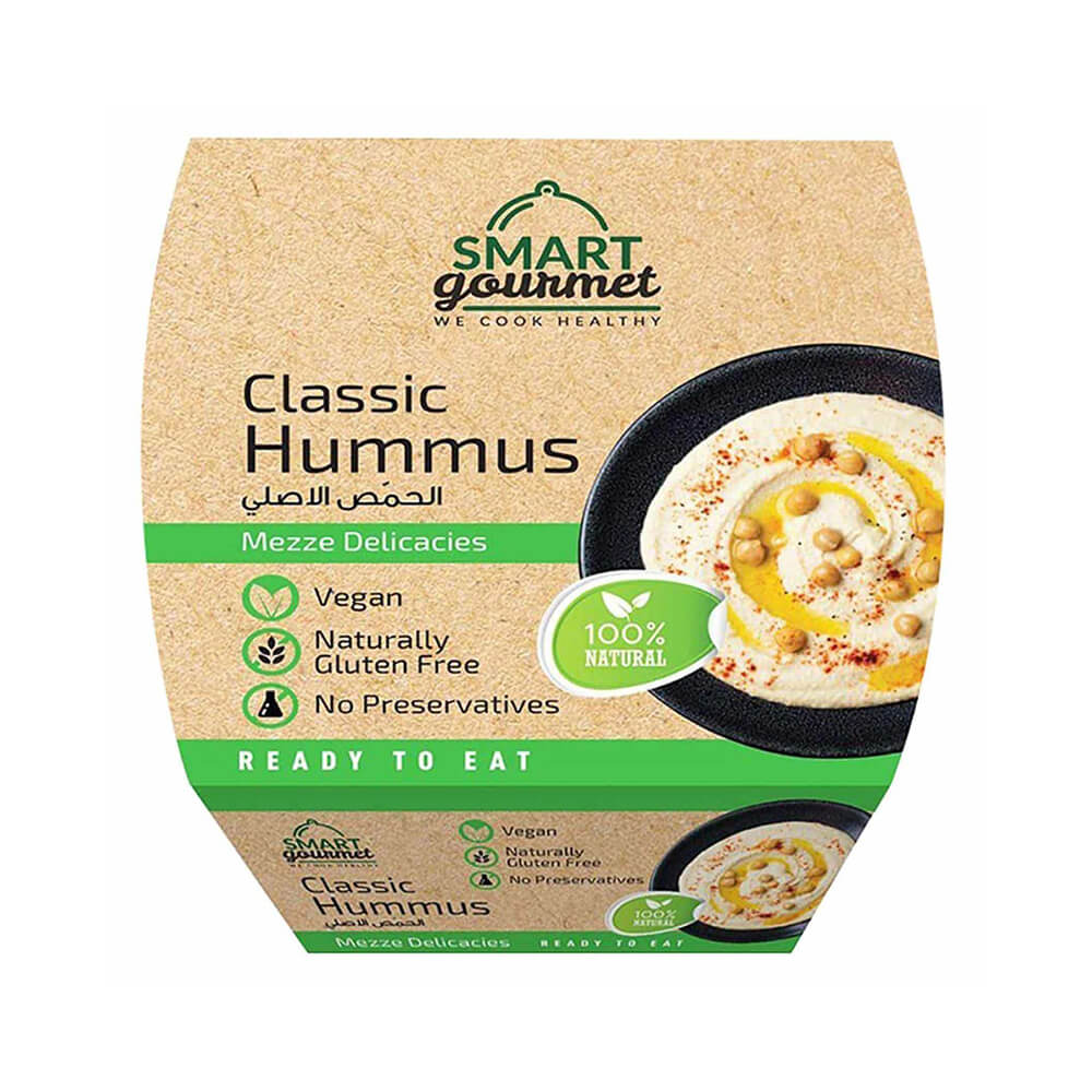 Smart Gourmet Classic Hummus 225G