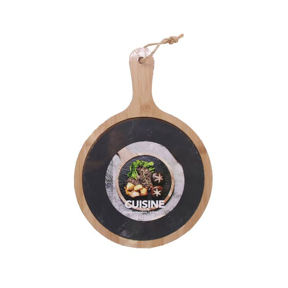 Cuisineart Bamboo Serving Slate With Handle 20cm