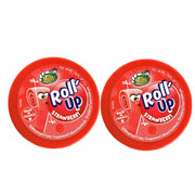 Lutti Roll Up Strawberry Bubble Gum 2Pcs