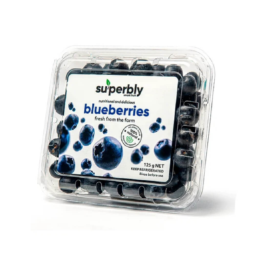 Superbly Blueberries South Africa 125g Pack