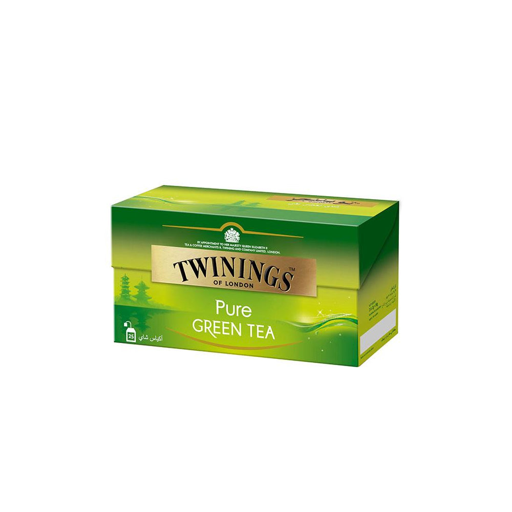 Twinings Tea Bags Goldline Green Tea Pure 25s