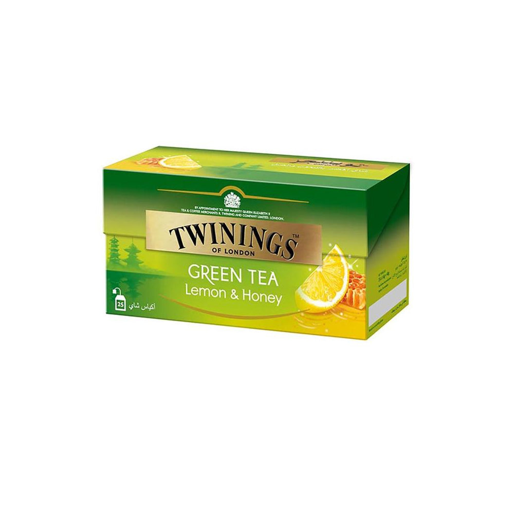 Twinings Tea Bags Green Tea Lemon & Honey 25s