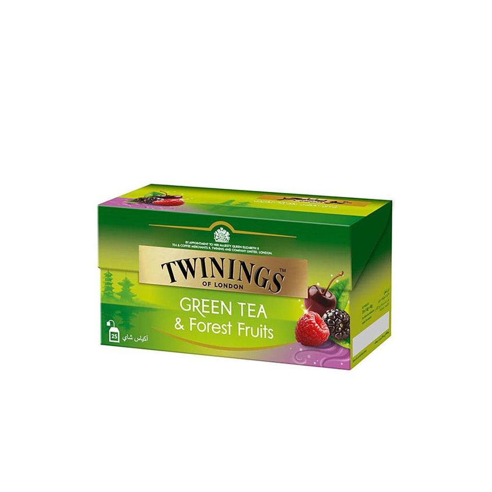 Twinings Tea Bags Green Tea & Forest Fruits 25s