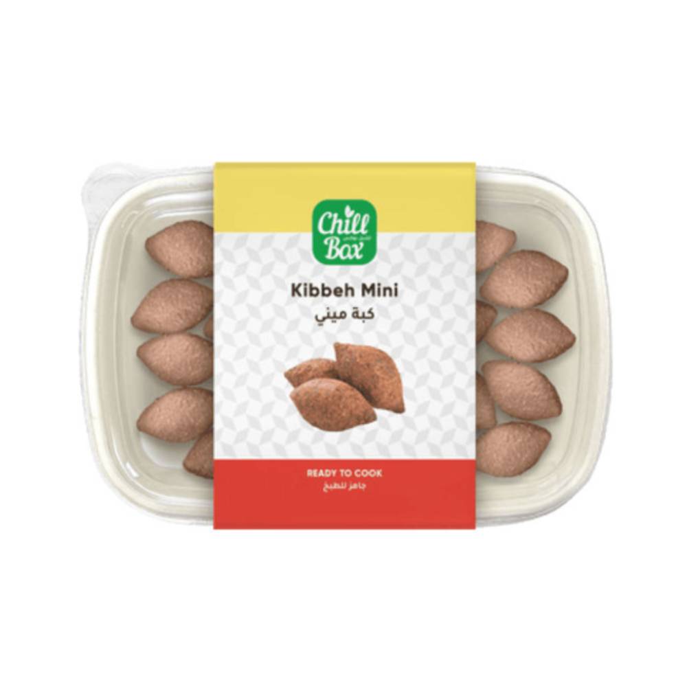 Chill Box Frozen Mini Meat Kibbeh Ready To Cook 480gm