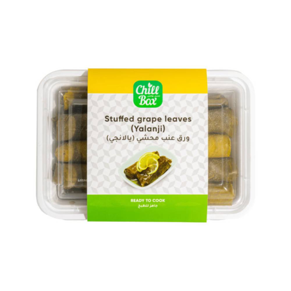 Chill Box Frozen Stuffed Grape Leaves Yalanji Ready To Cook 600gm