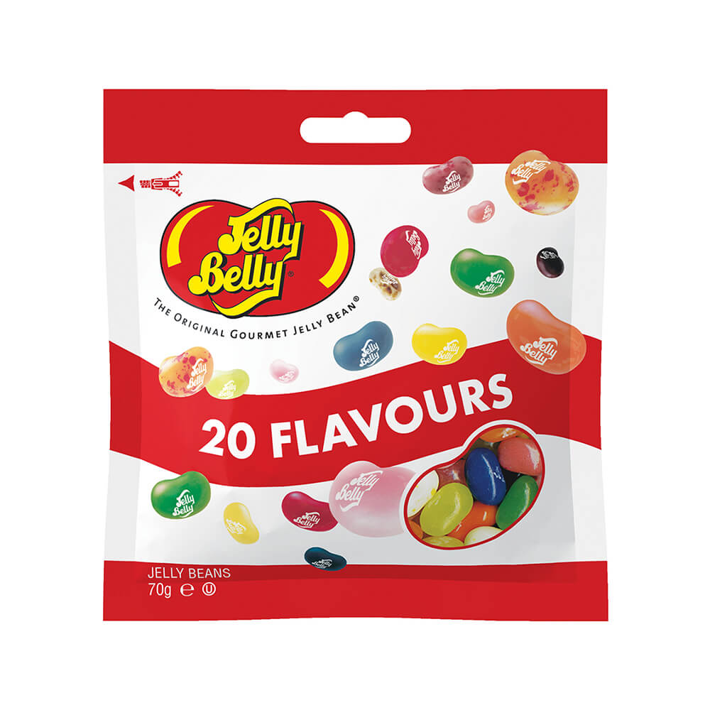 Jelly Belly 20 Flavour Asstd 70gm