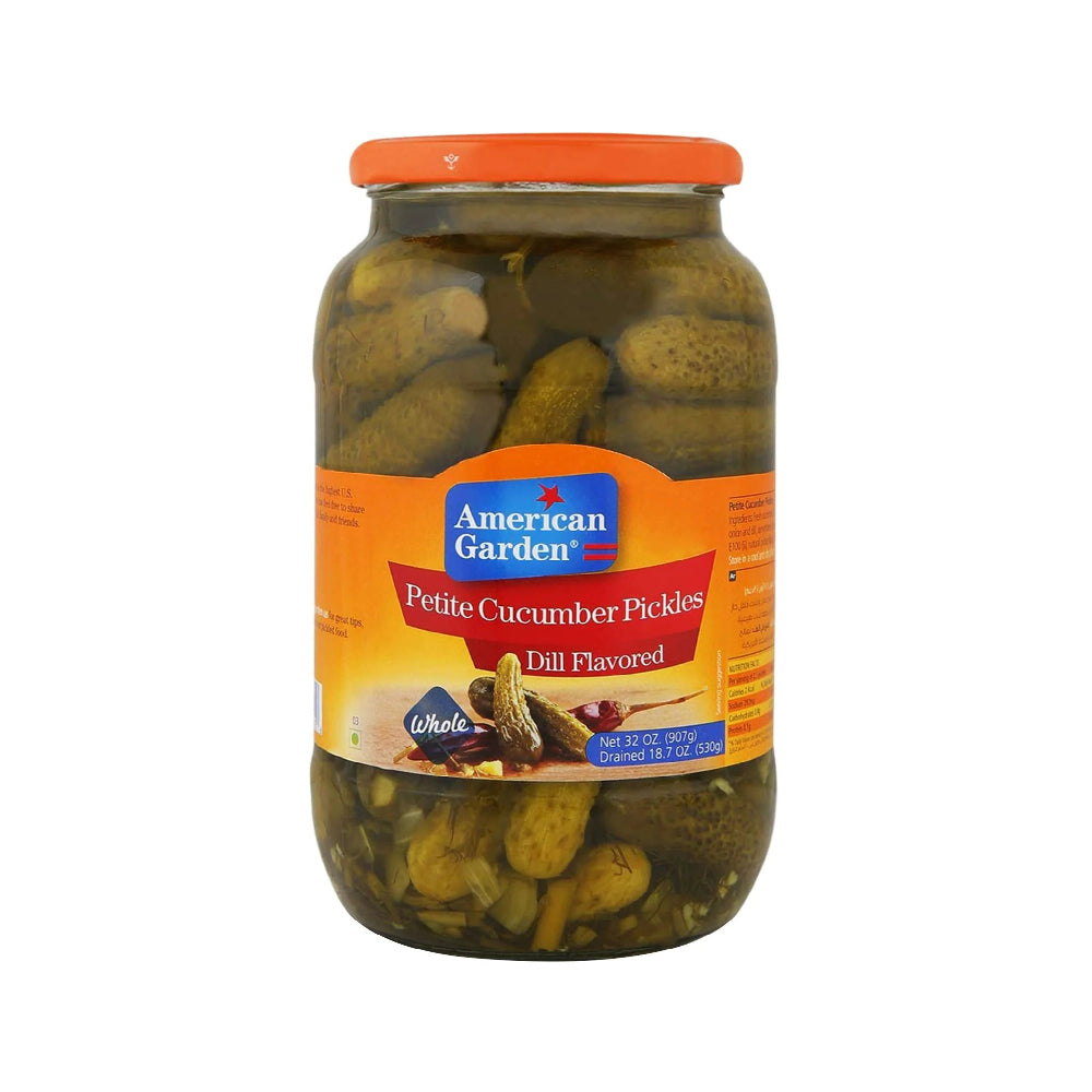 AG Petite Cucumber Pickles Dill Flavored 907G