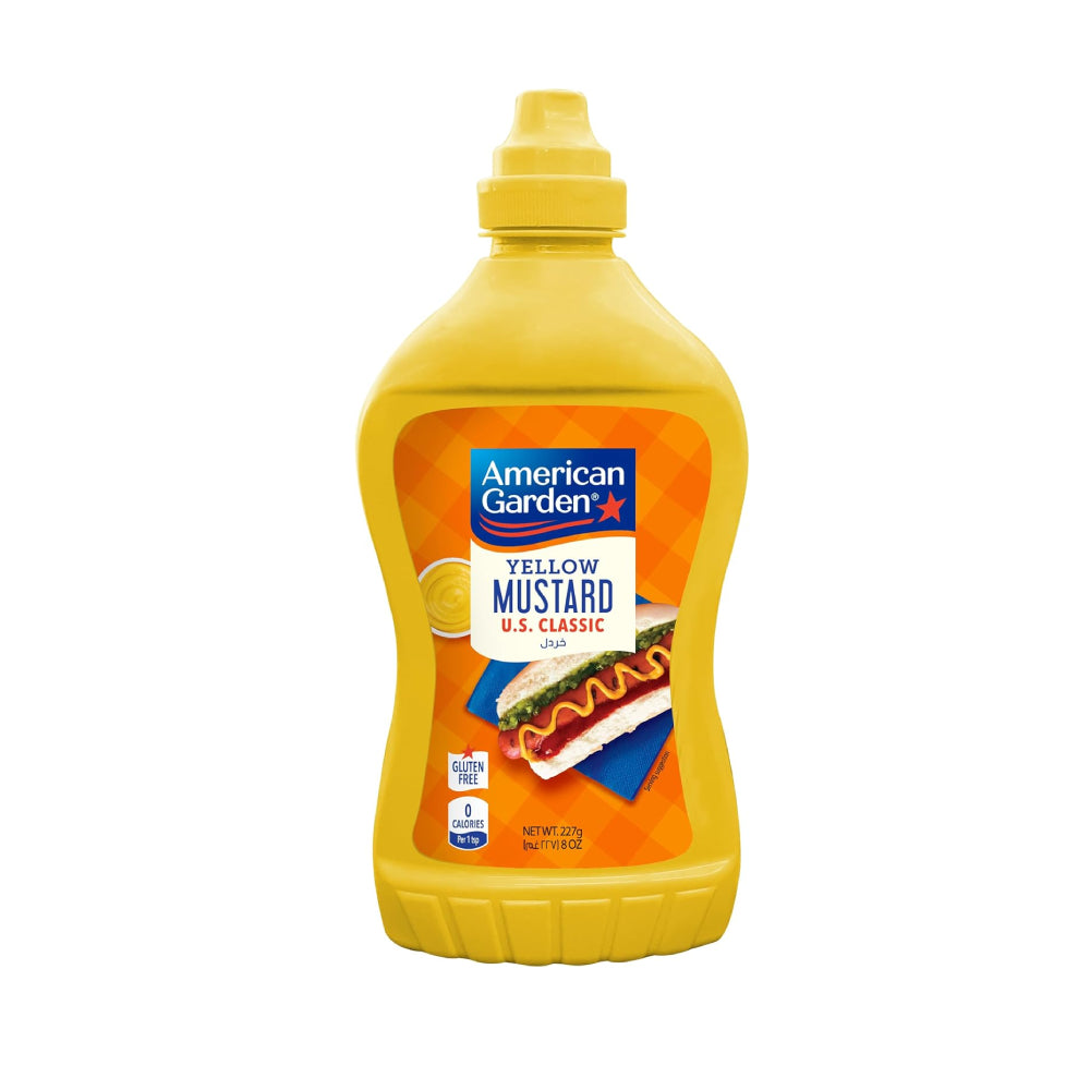 American Garden Yellow U.S. Classic Mustard 227ml
