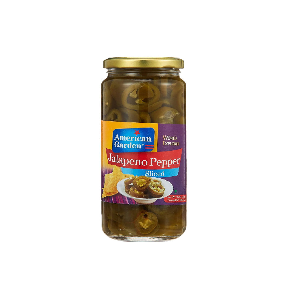 AG Sliced Jalapeno Peppers 454G