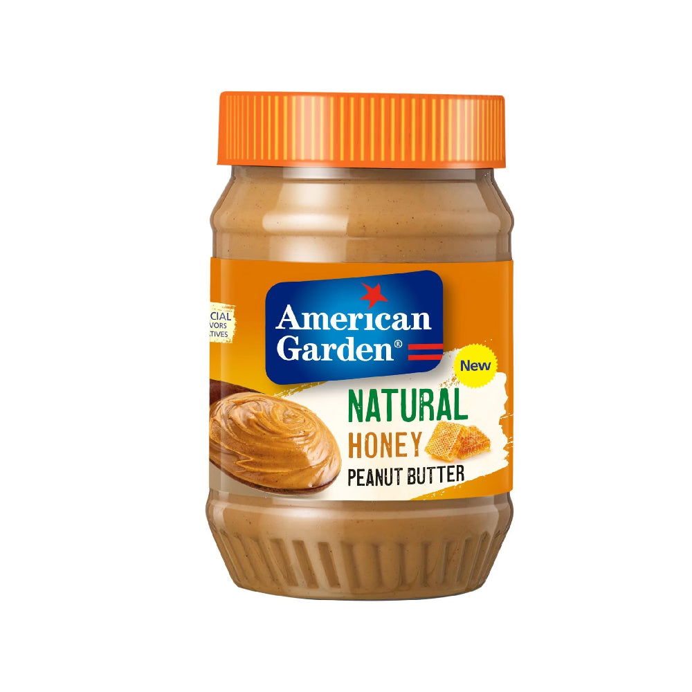 American Garden Natural Peanut Butter Honey 16oz