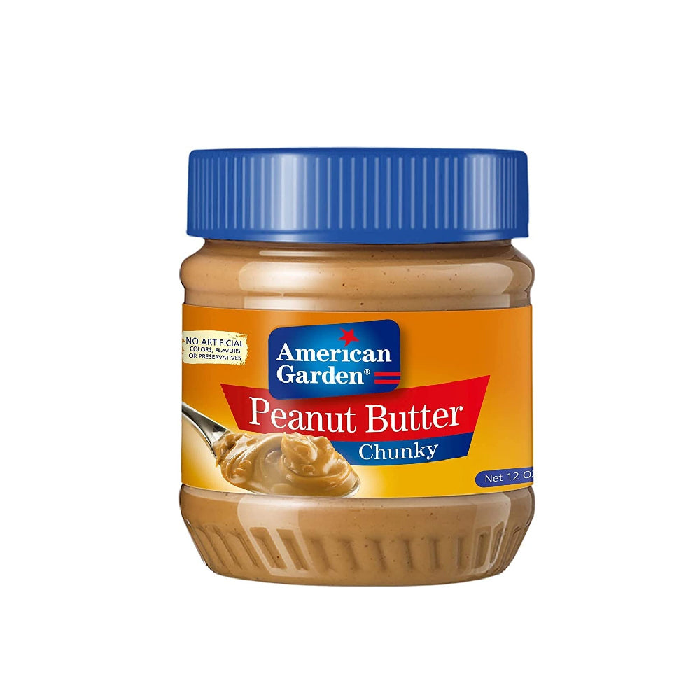 American Garden Peanut Butter Chunky 12oz