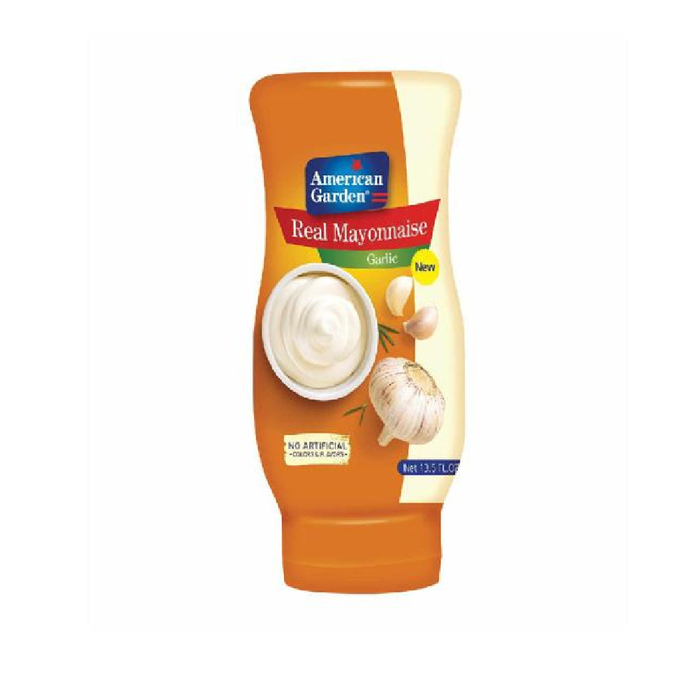 American Garden Mayonnaise Sqz Garlic 13.5oz
