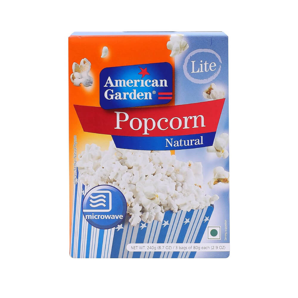 American Gadren Microwave Natural Popcorn Light 8.7oz