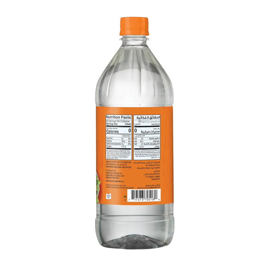 American Garden White Vinegar 5% Acidity 1L