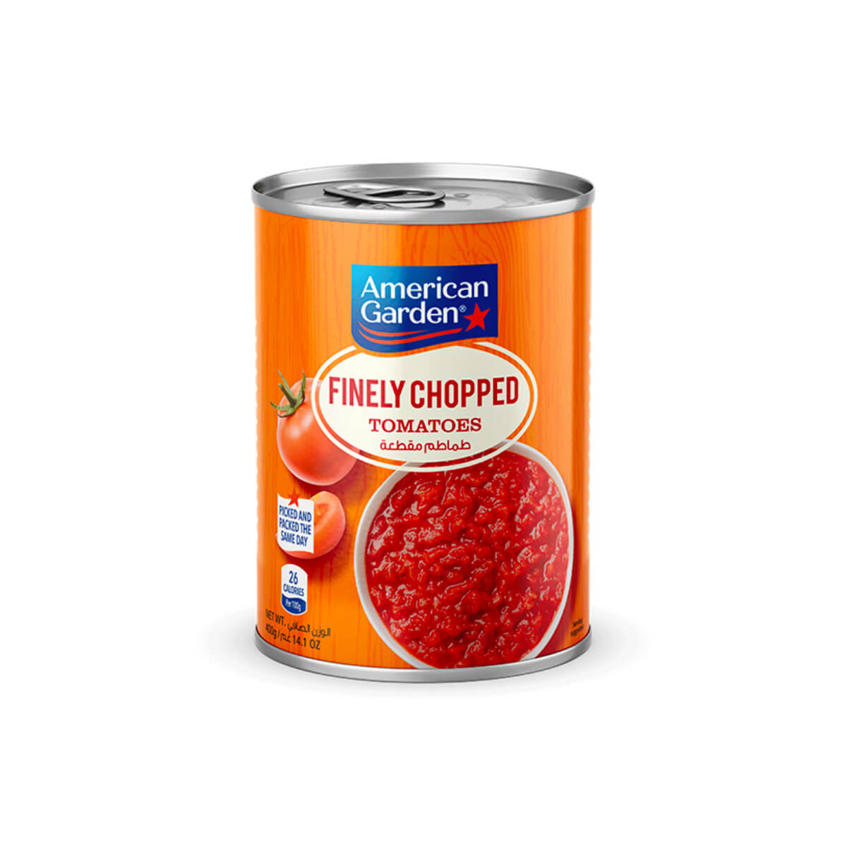 American Garden Finely Chopped Tomatoes 400g
