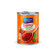 American Garden Finely Chopped Tomatoes with Basil & Oregano 400g