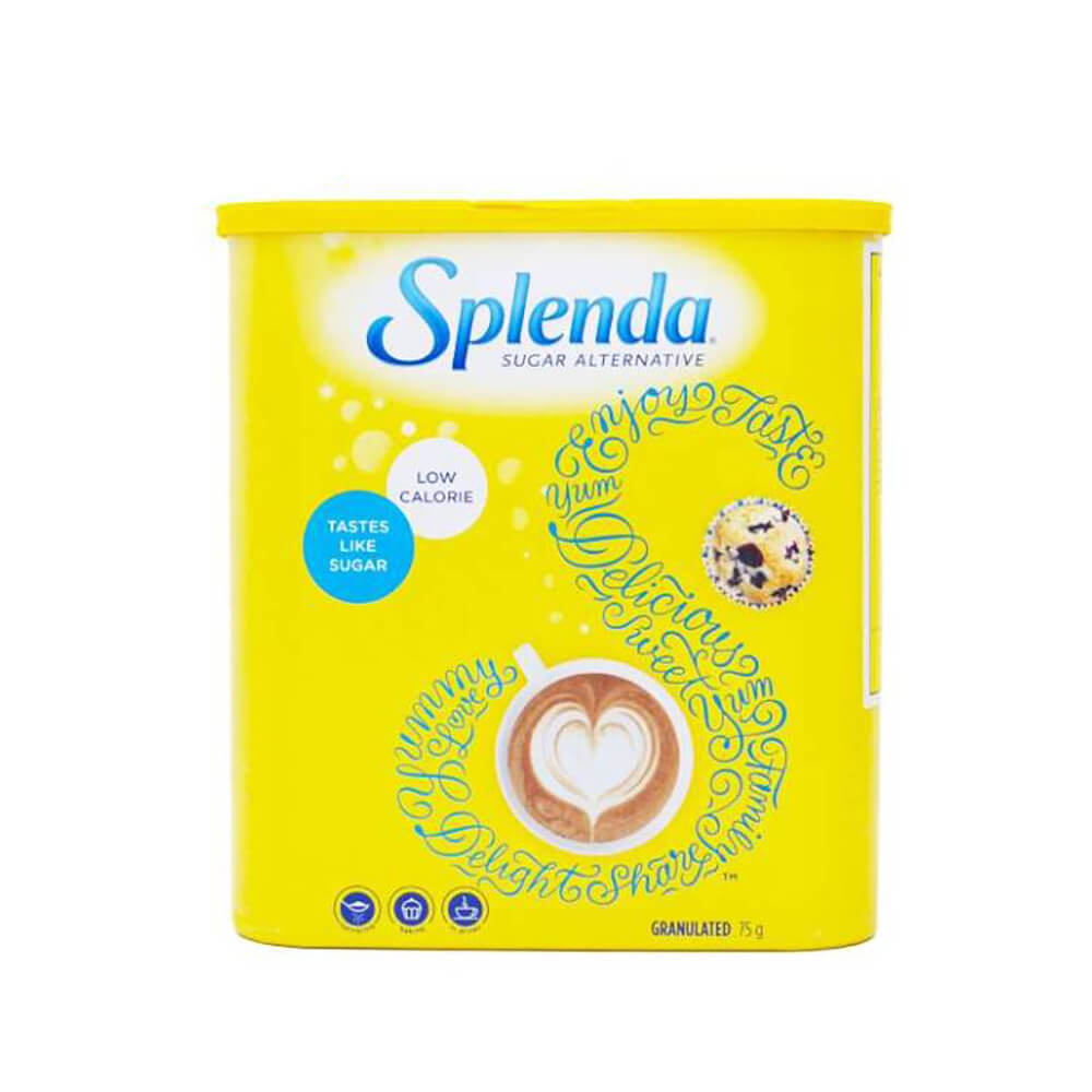 Splenda No Calorie Granulated Sweetener Can 75G