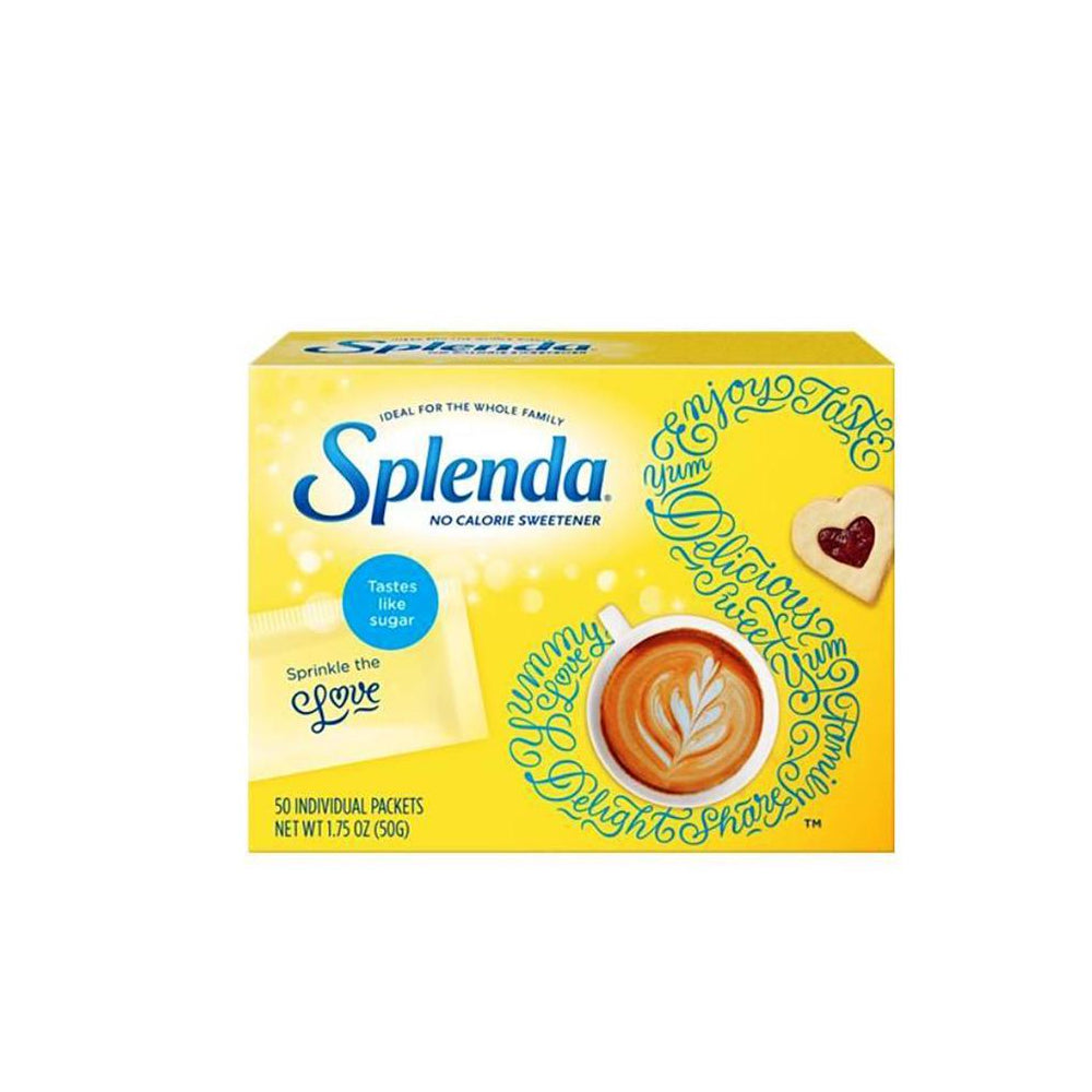 Splenda No Calorie Sweetner Sachets 50'S
