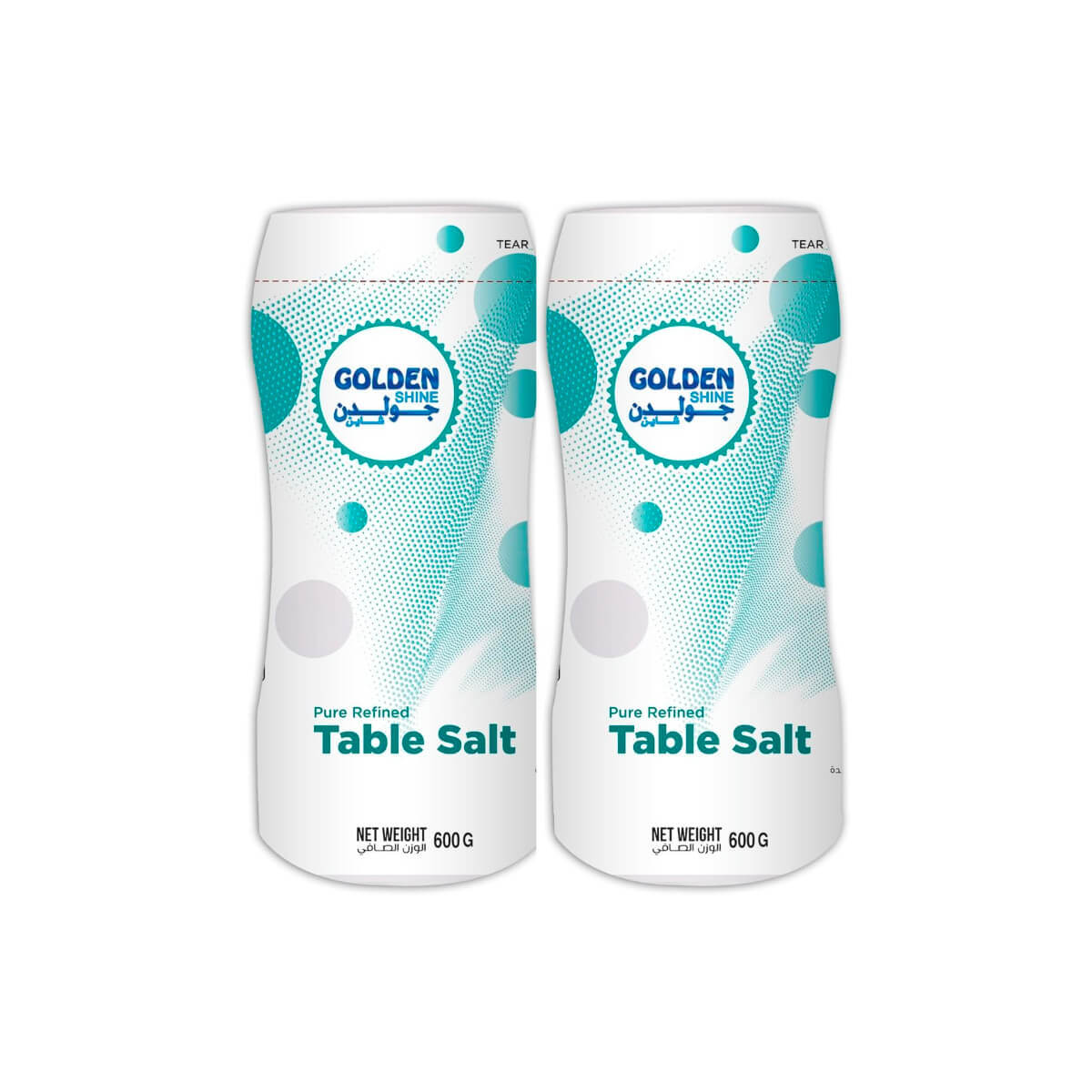 Golden Shine Salt 2x600g