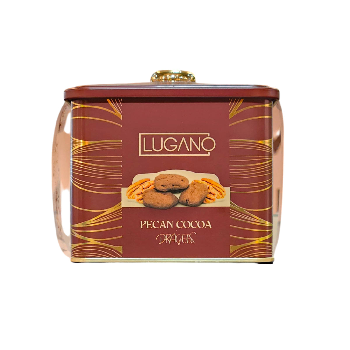 Lugano Truffle Pecan Cocoa Dragees 400g